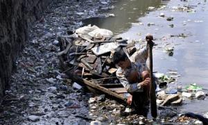 Fem floder i världen som påstår sig vara världsledande inom förorenande vatten och banker Förorenade floder i världen