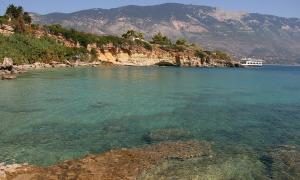 Kefalonia island in greece