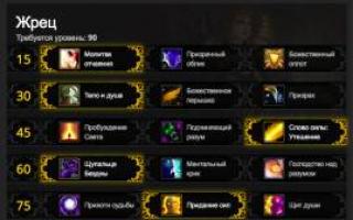 Guide to the Priest of Darkness 5.4.  Guide to priests of darkness in pvp in the mists of pandaria.  The best setups for spies in the Lich King