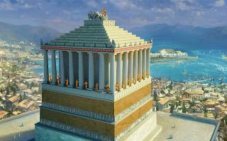 Halikarnassus mausoleum: konstruktionens och arkitekturens historia