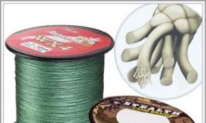 Fishing line: types and characteristics What types of fishing lines are there?